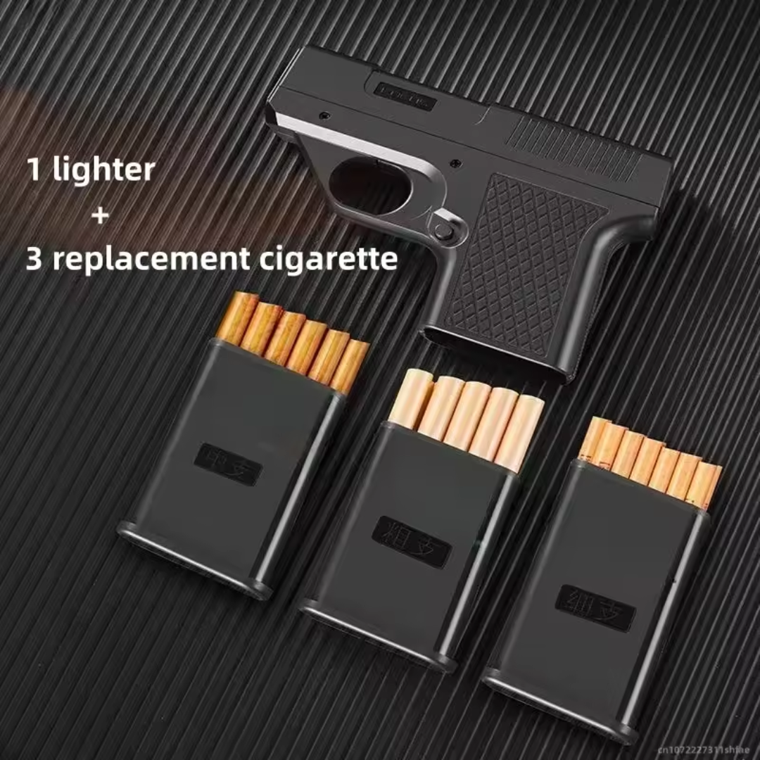 FlameGun®- Mechero gas portacigarrillos