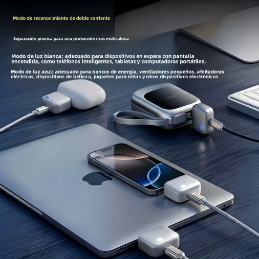 SafeVolt - Adapatador inteligente tipo C